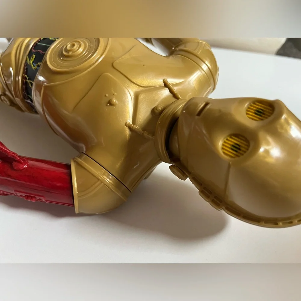 Star Wars The Force Awakens C-3PO Red Arm Action Figure 18” 2015 Jakks Pacific